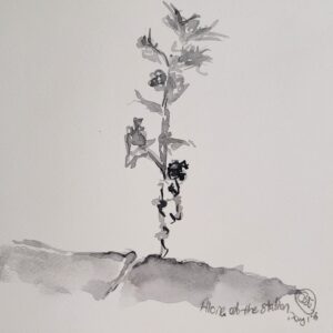 Belinda_Evans_AloneatthestationDay12026_worksonpaper_20x20cm